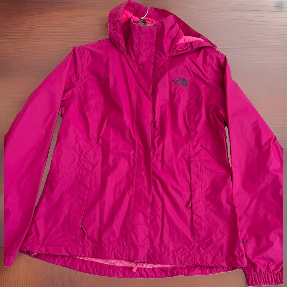 THE NORTH FACE Women's Pink HyVent Hood Jacket Size Medium